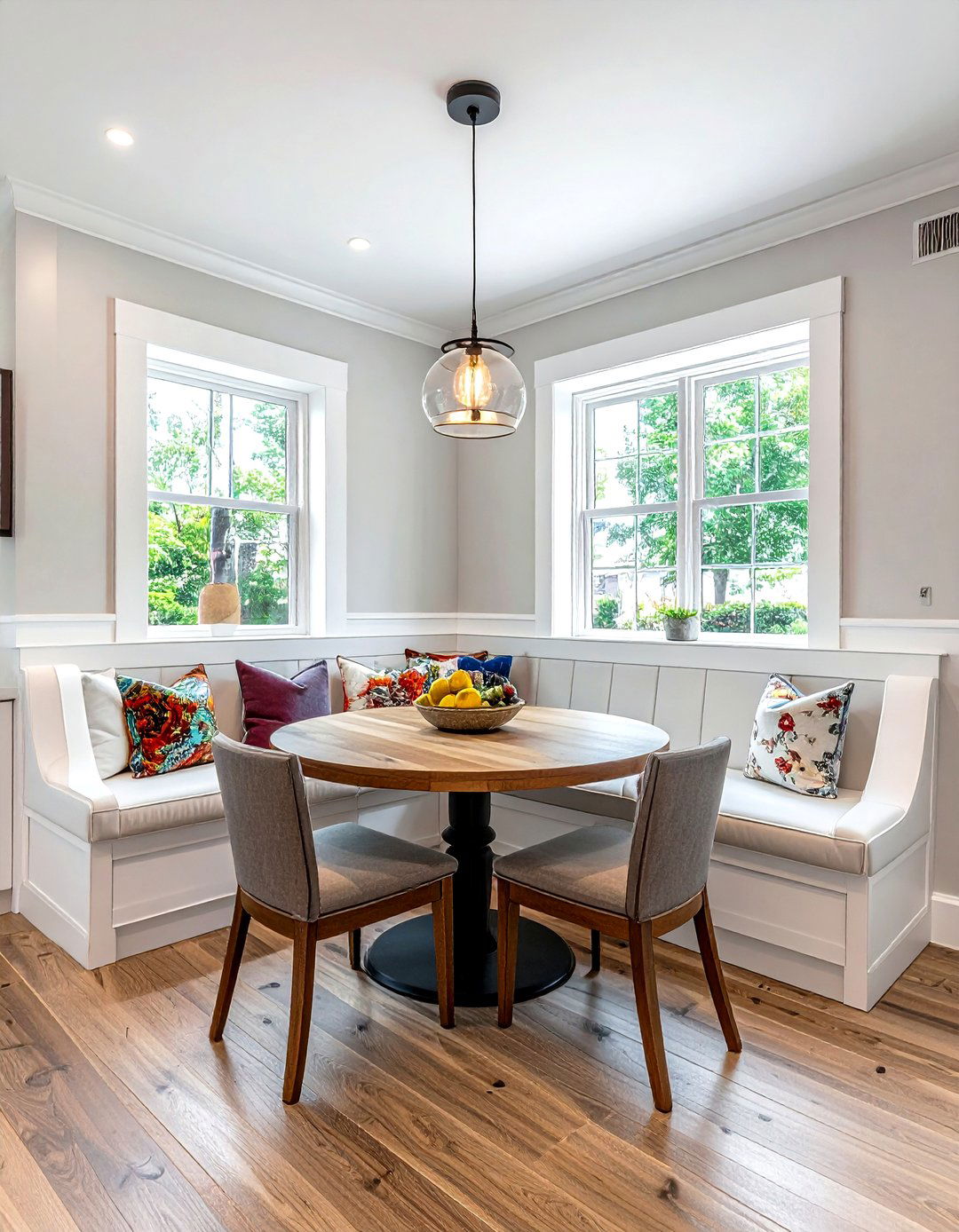 Kitchen Breakfast Nook - 30 finished kitchen ideas