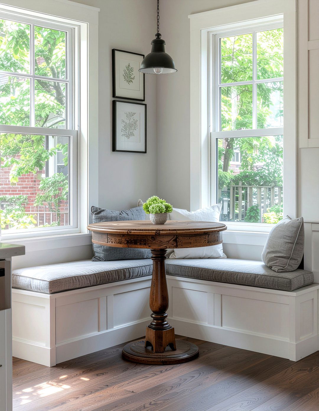 Kitchen Breakfast Nook - 30 kitchen warmth ideas