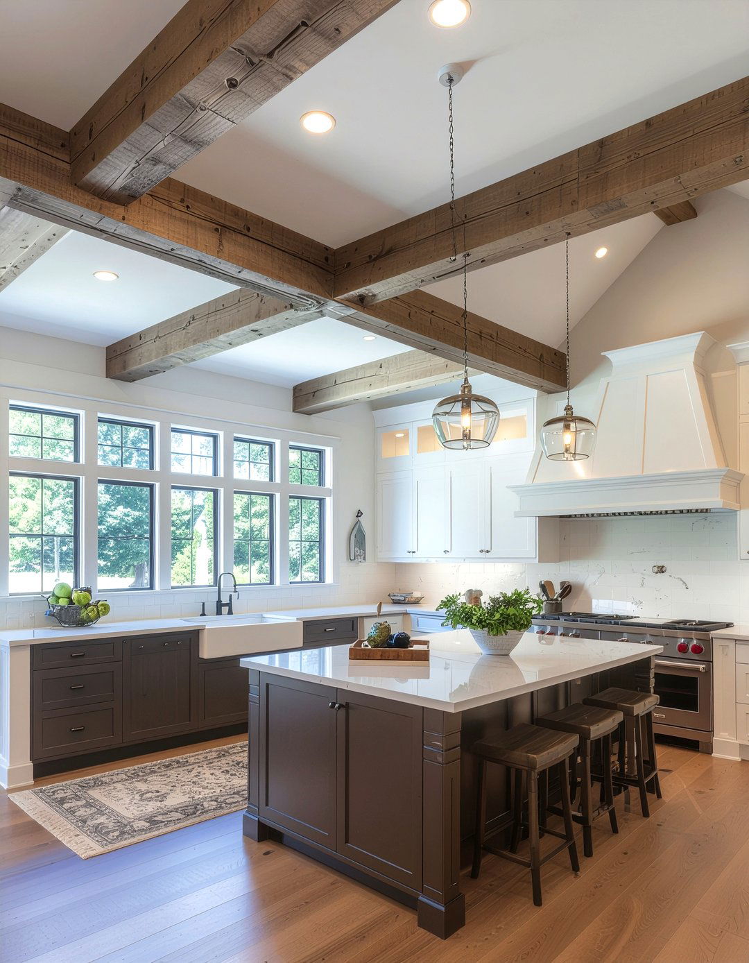 Kitchen Ceiling Beam Trim - 30 kitchen trim ideas