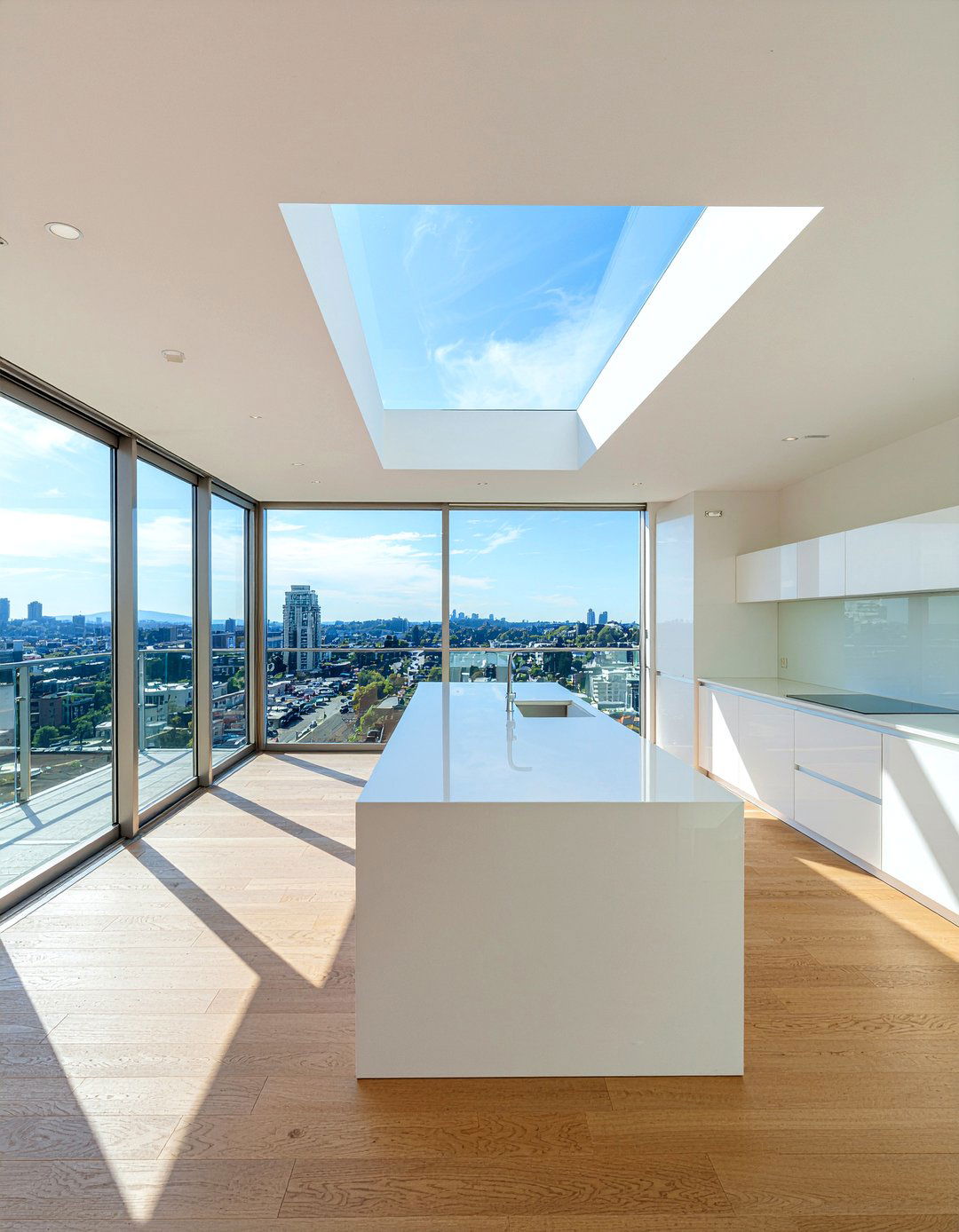 Kitchen Ceiling Skylight - 30 penthouse kitchen ideas