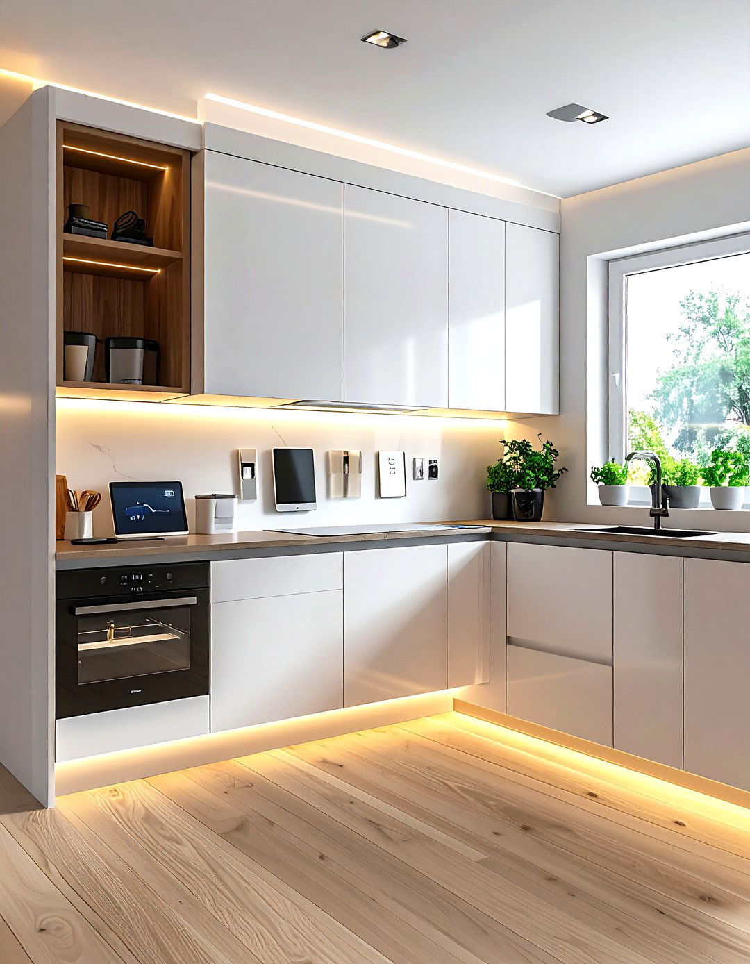 Kitchen Charging Station - 30 kitchen homework station ideas