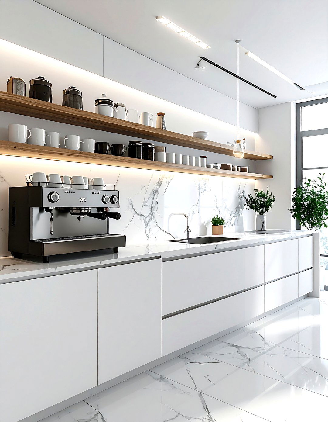 Kitchen Coffee Bar - 30 kitchen heart of the home ideas