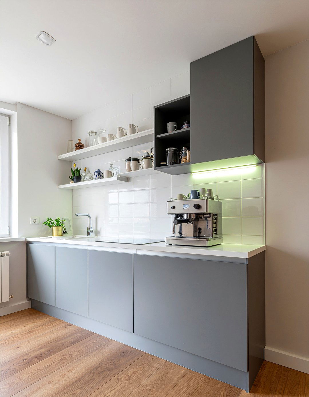 Kitchen Coffee Bar - 30 model home kitchen ideas