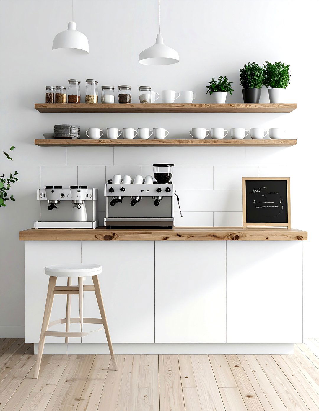 Kitchen Coffee Bar - 30 styling vignette ideas