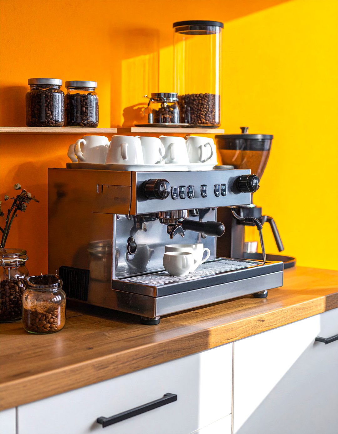 Kitchen Coffee Station - 30 weekend kitchen project ideas