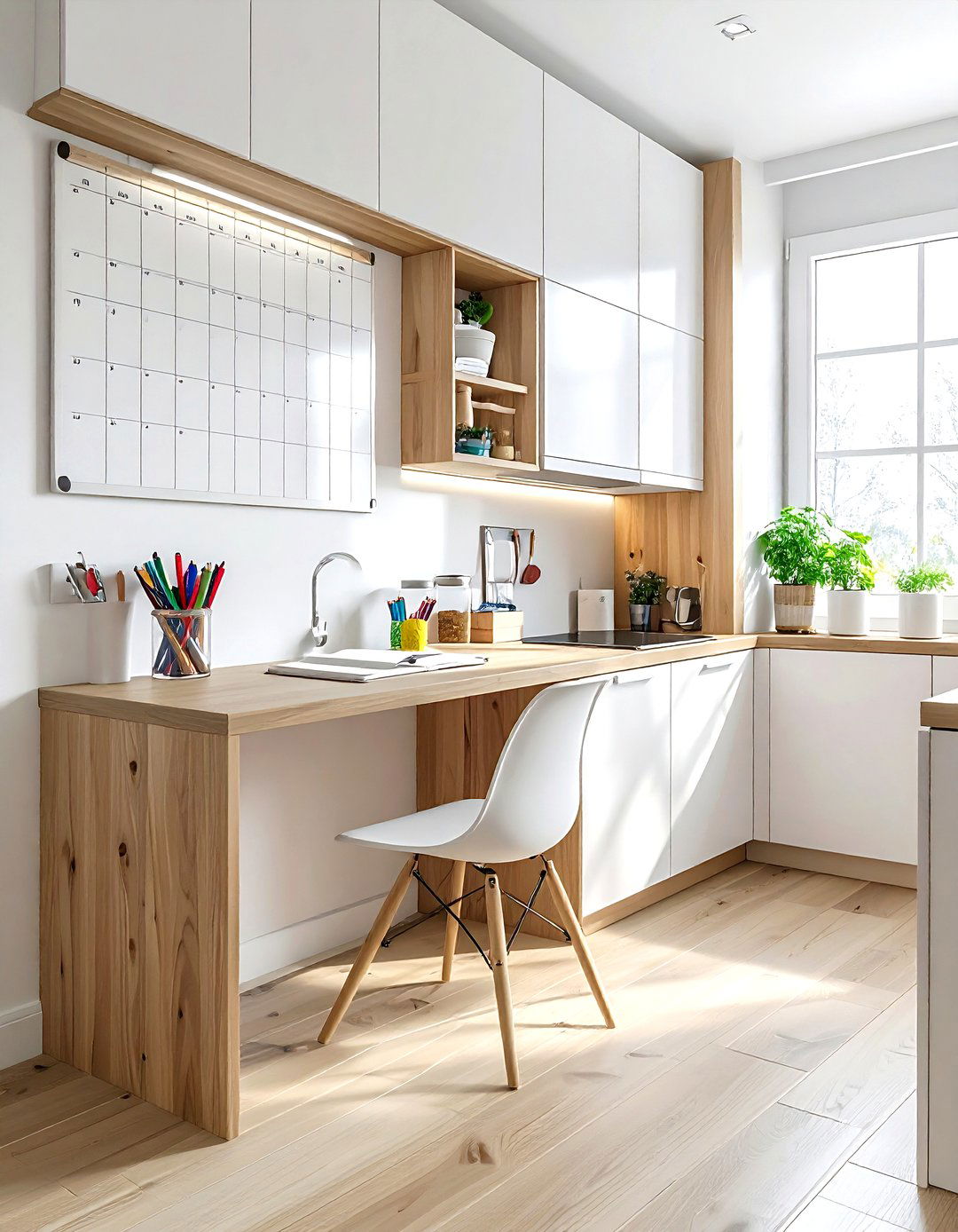 Kitchen Command Center - 30 kitchen homework station ideas