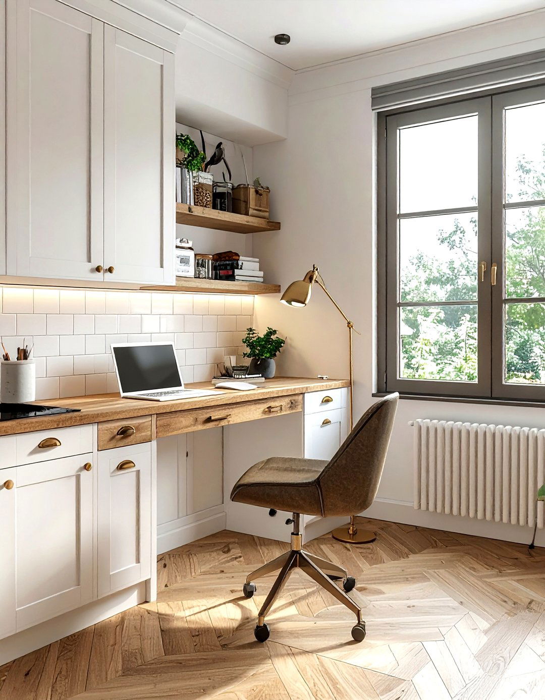 Kitchen Desk Nook - 30 kitchen homework station ideas