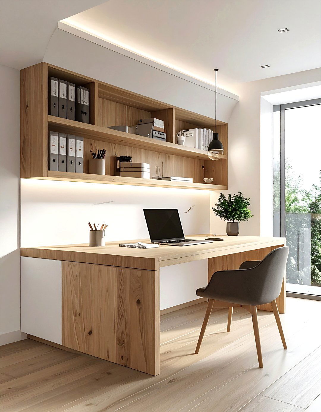 Kitchen Desk Workspace - 30 kitchen alcove ideas