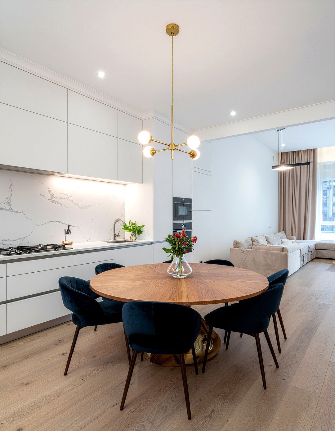 Kitchen Dining Room Layout - 30 open floor plan kitchen ideas