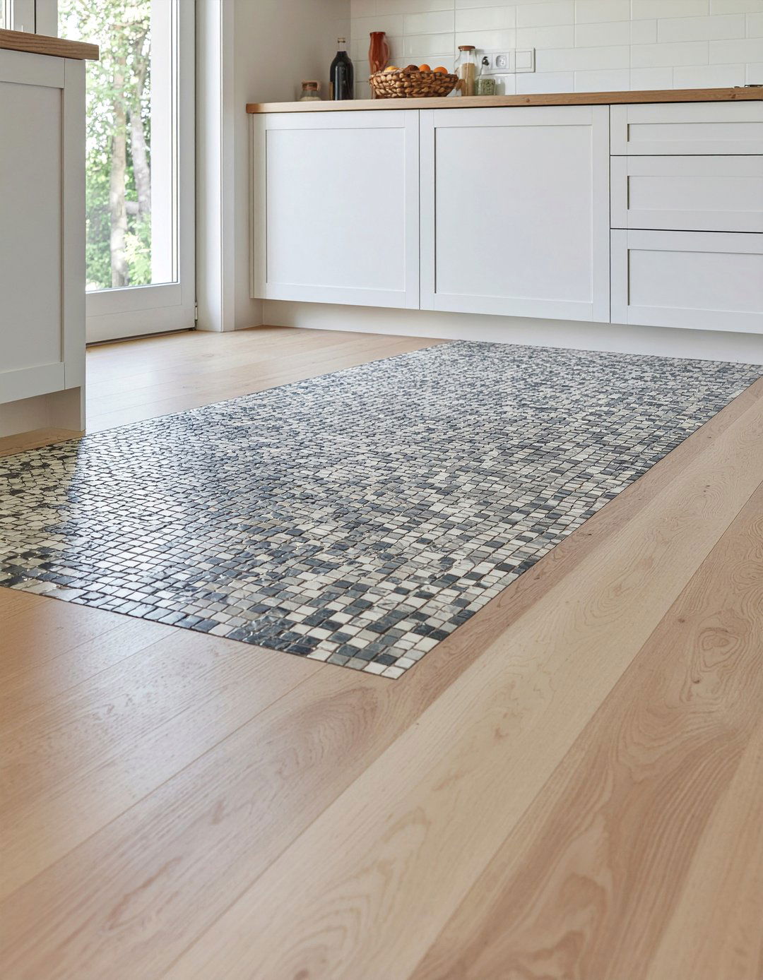 Kitchen Floor Inlay - 30 kitchen architectural detail ideas