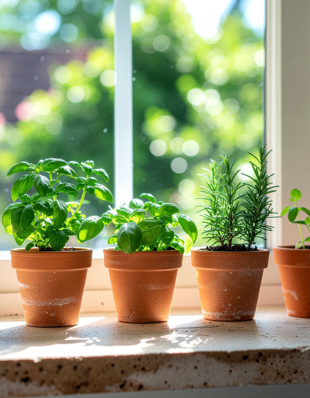 Kitchen Herb Garden - 30 English farmhouse kitchen ideas