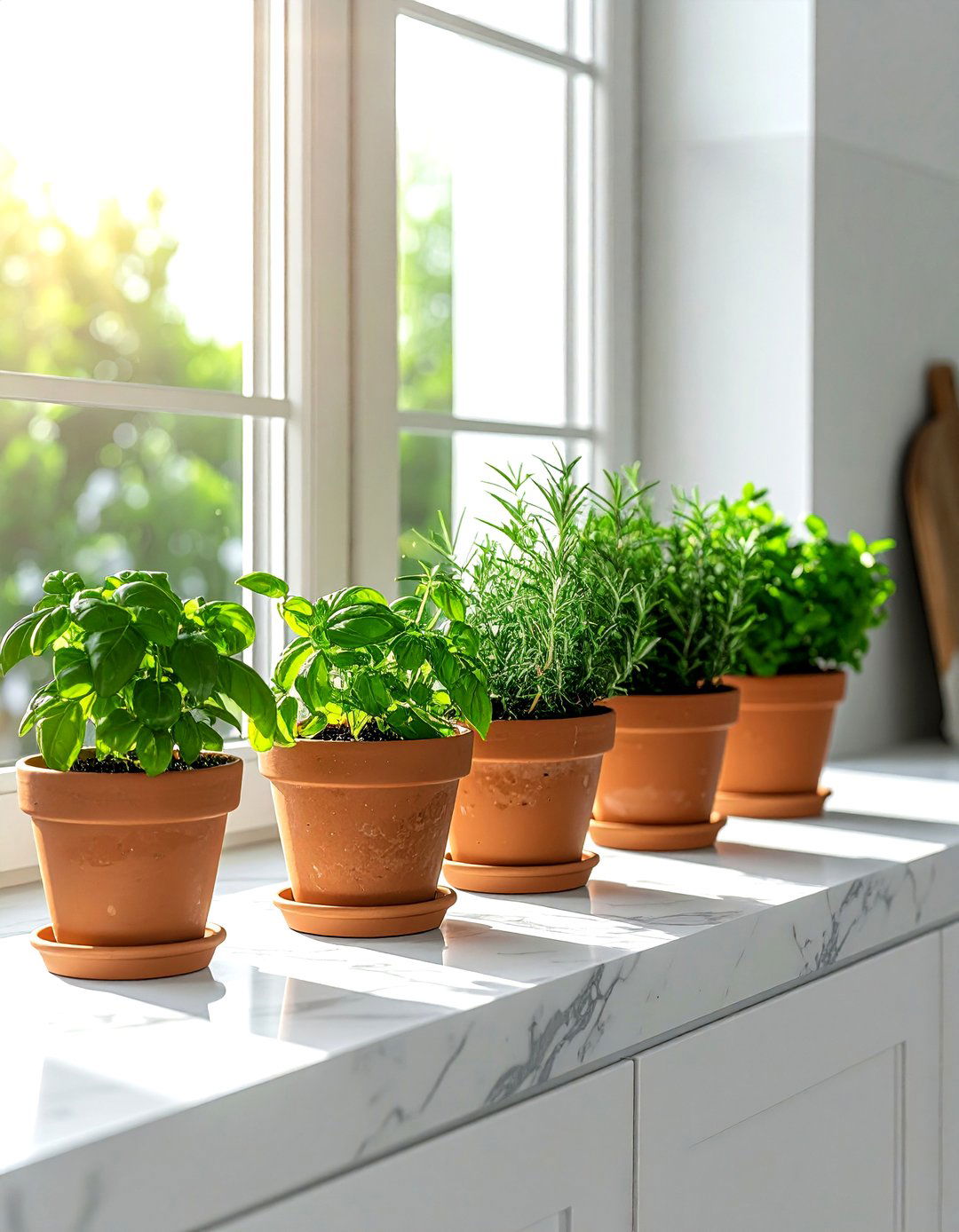 Kitchen Herb Garden - 30 home decorating ideas