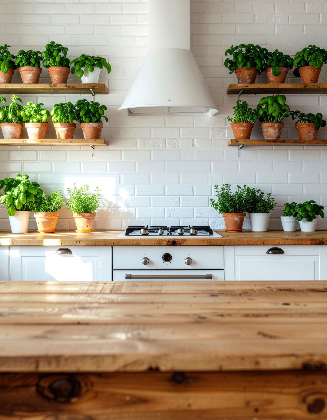 Kitchen Herb Garden - 30 kitchen prep area ideas