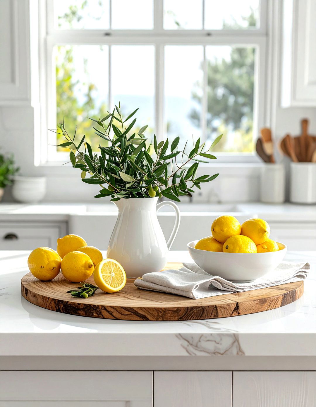 Kitchen Island - 30 tabletop vignette ideas