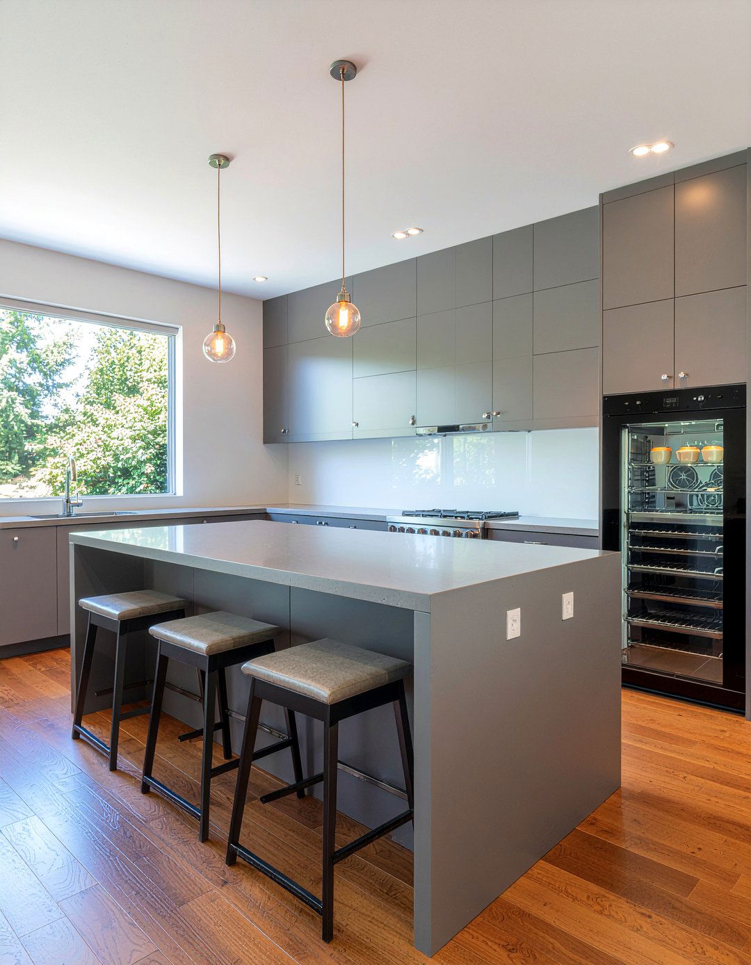 Kitchen Island Beverage Center - 30 beverage refrigerator kitchen ideas