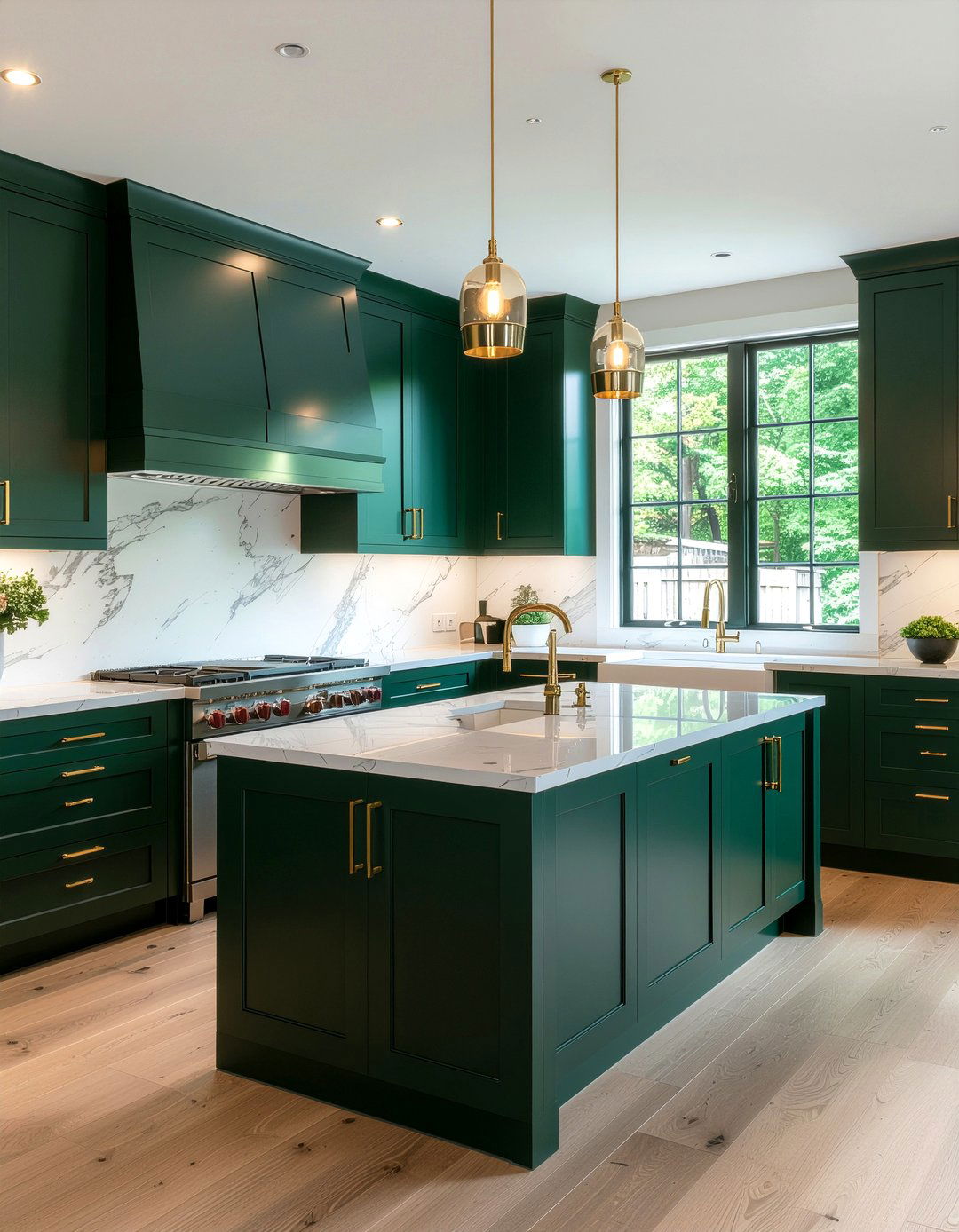 Kitchen Island Color - 30 low cost kitchen makeover ideas