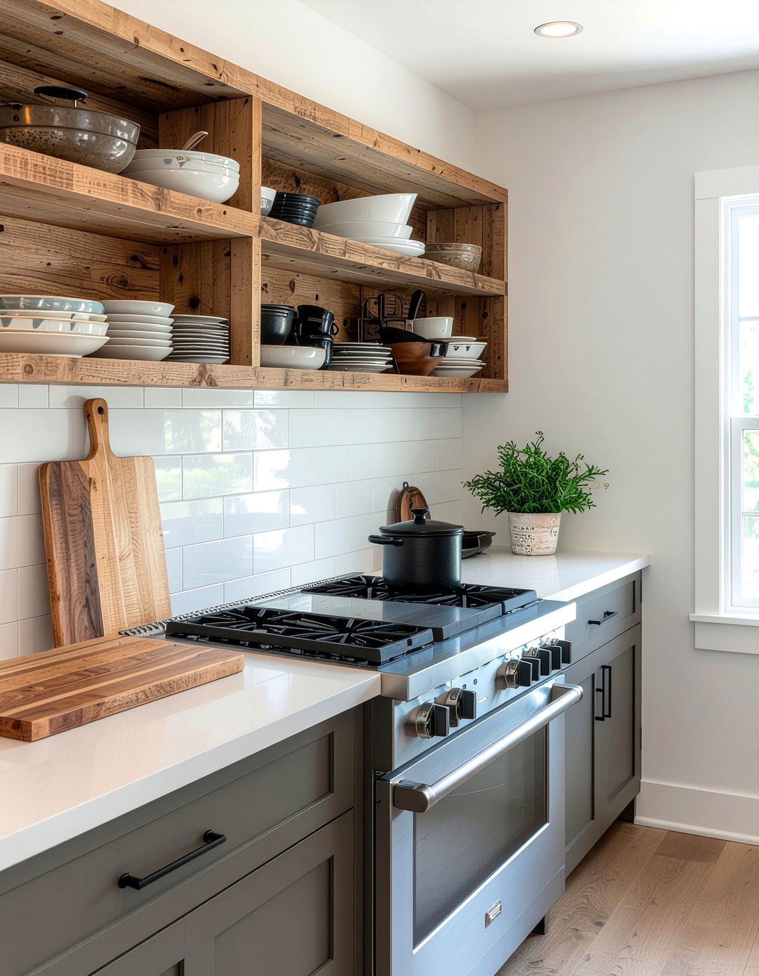 Kitchen Island End Shelf - 30 baking sheet storage kitchen ideas
