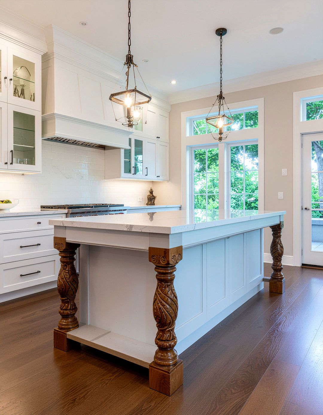 Kitchen Island Legs - 30 kitchen architectural detail ideas