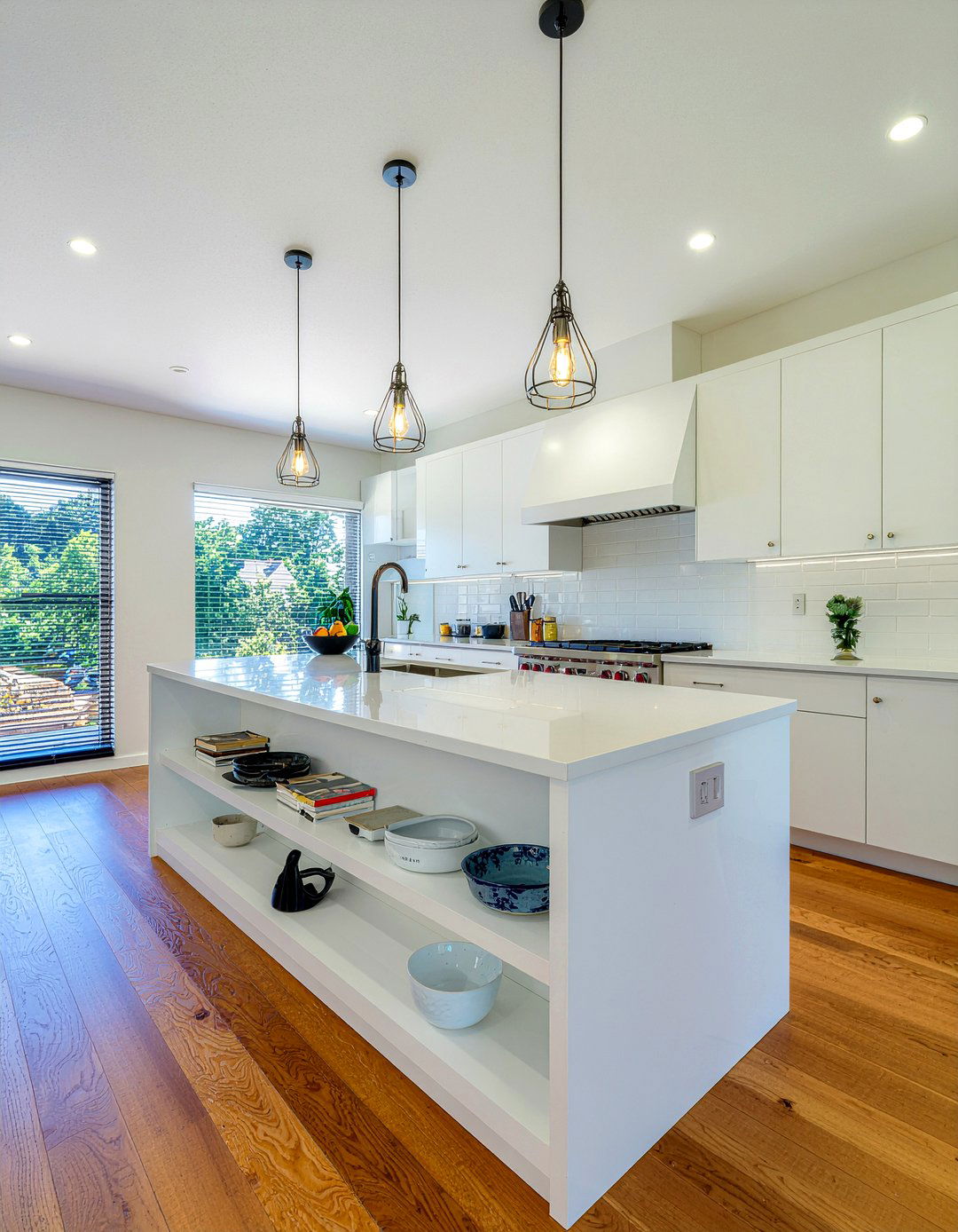 Kitchen Island Open Shelving - 30 kitchen organization ideas