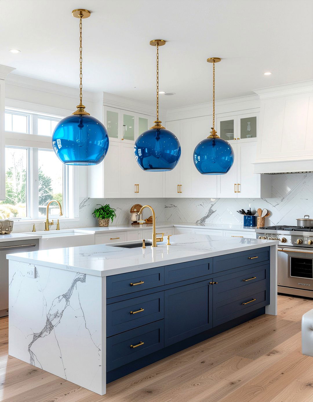 Kitchen Island Pendants - 30 ambient lighting kitchen ideas