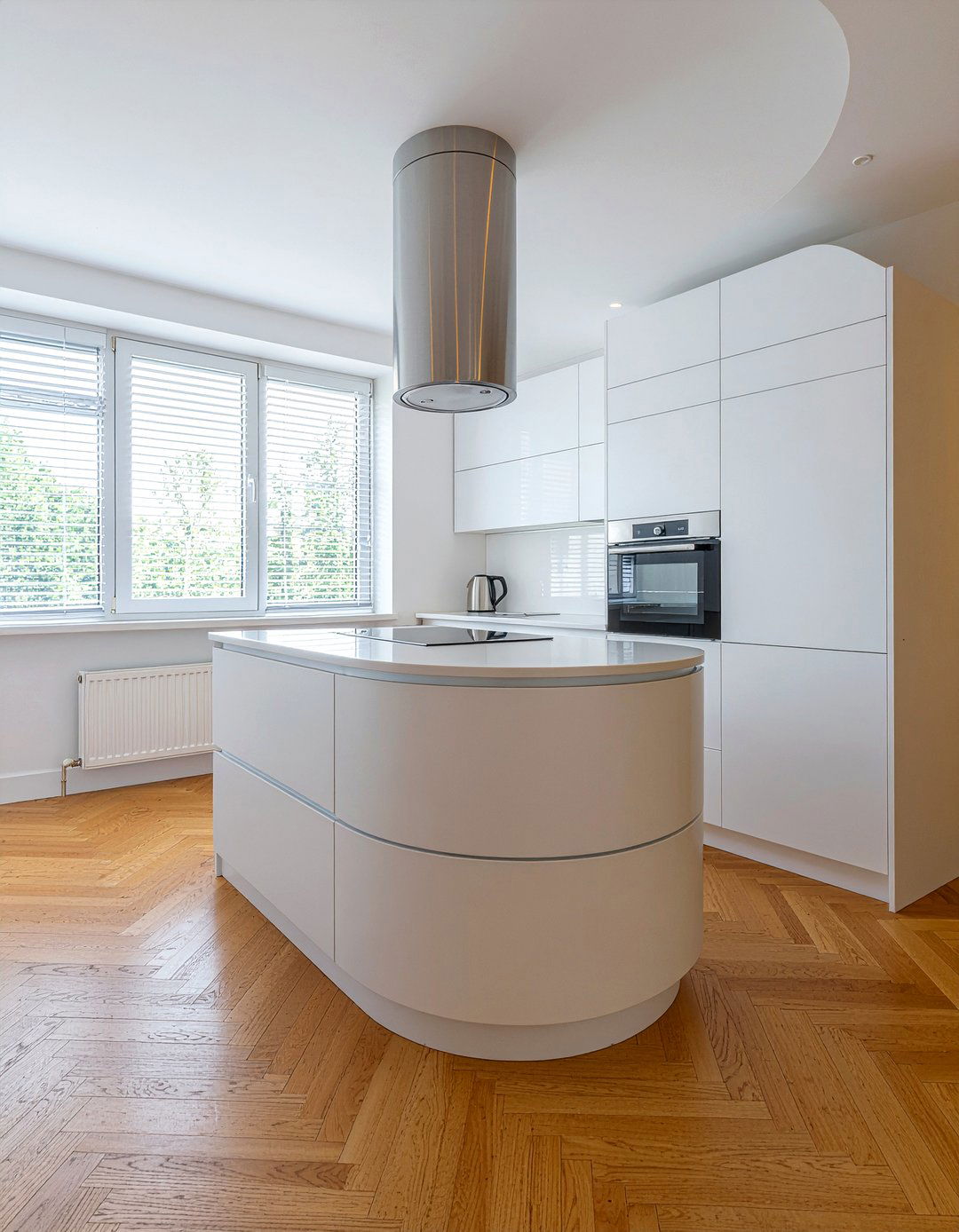 Kitchen Island With Cooktop And Curved Edges - 30 kitchen island with cooktop ideas