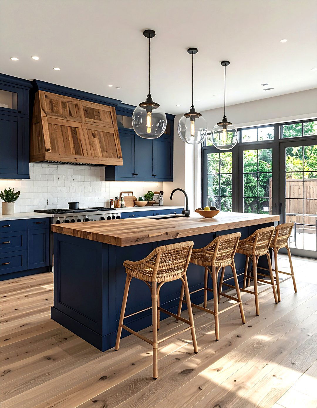 Kitchen Island With Seating - 30 American country kitchen ideas