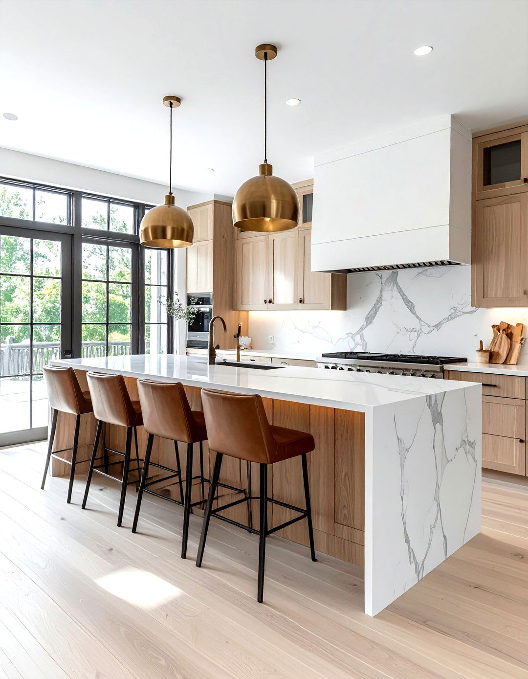 Kitchen Island With Seating - 30 kitchen gathering space ideas