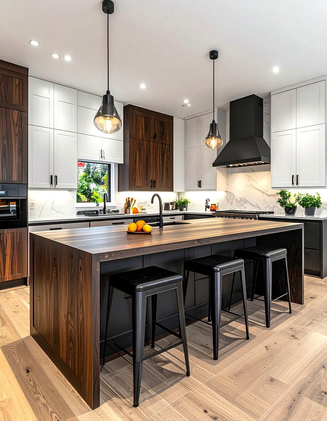 Kitchen Island With Stools - 30 small space dining ideas