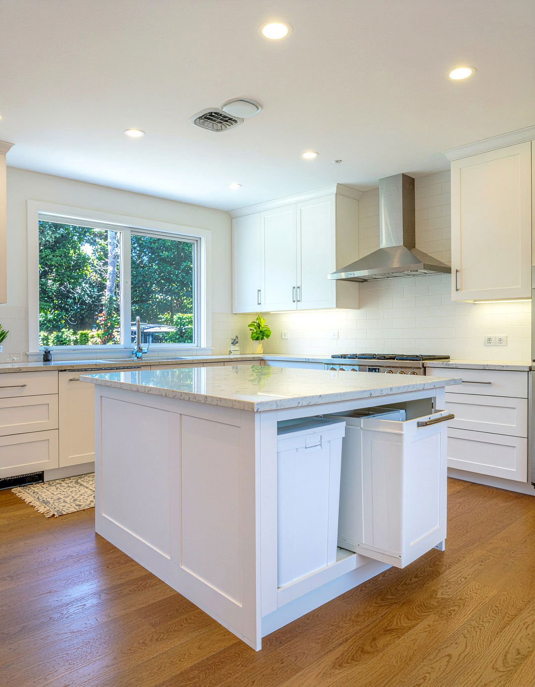 Kitchen Island With Trash Pull Out - 30 kitchen island with storage ideas