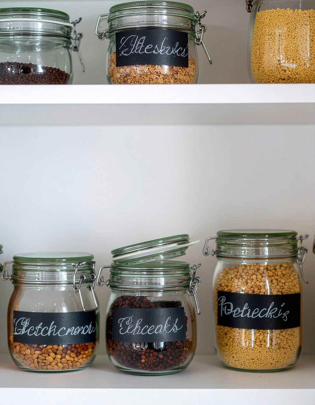 Kitchen Labels - 30 kitchen cabinet organization ideas