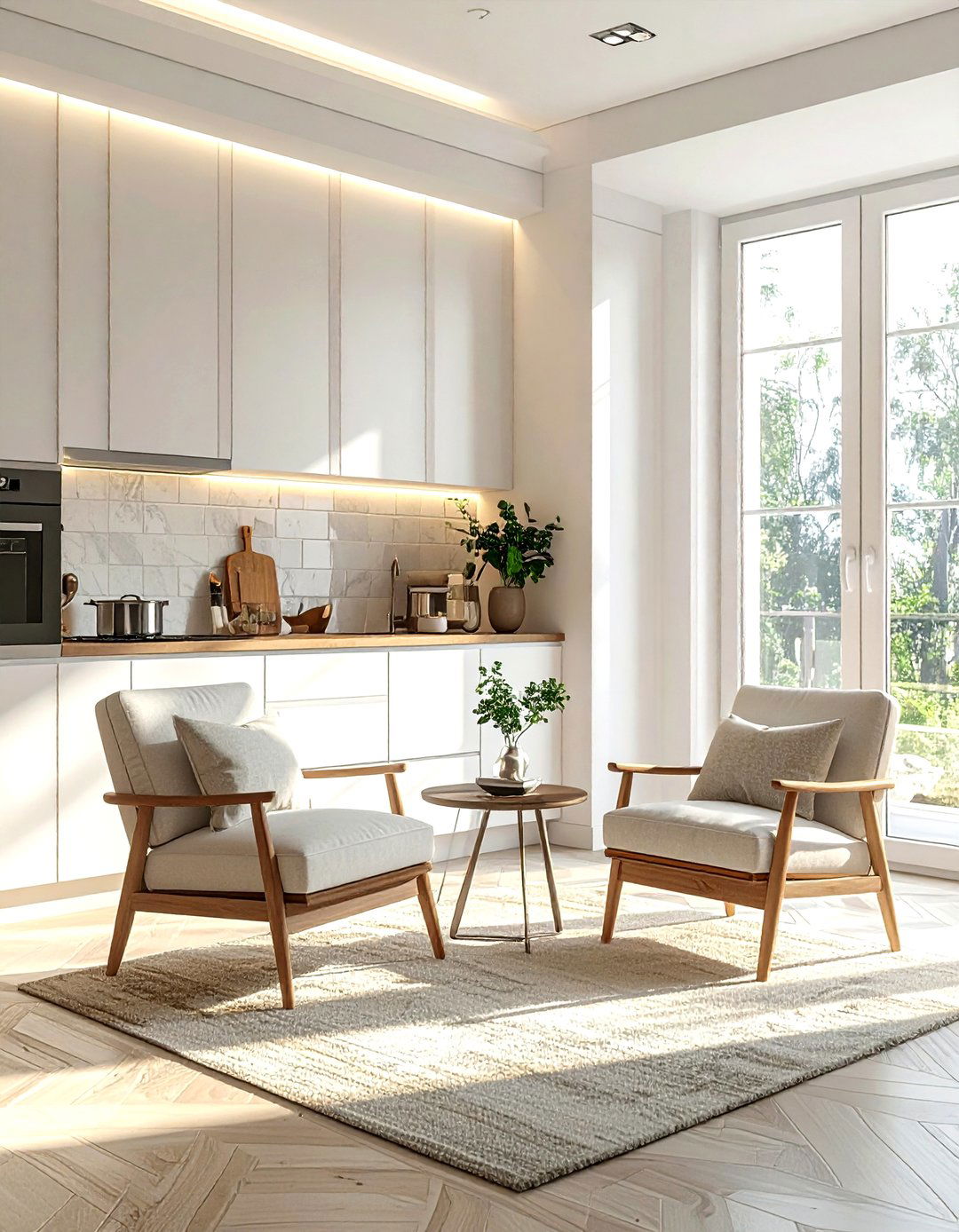 Kitchen Lounge Area - 30 kitchen seating arrangements ideas