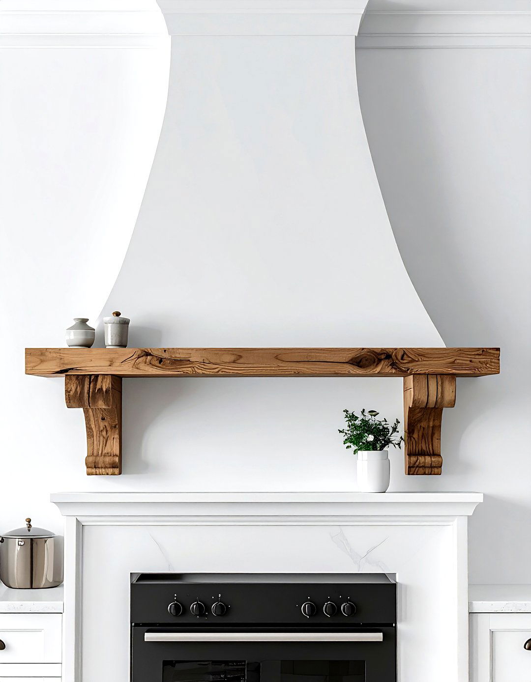 Kitchen Mantel Shelf Corbel - 30 kitchen corbel ideas