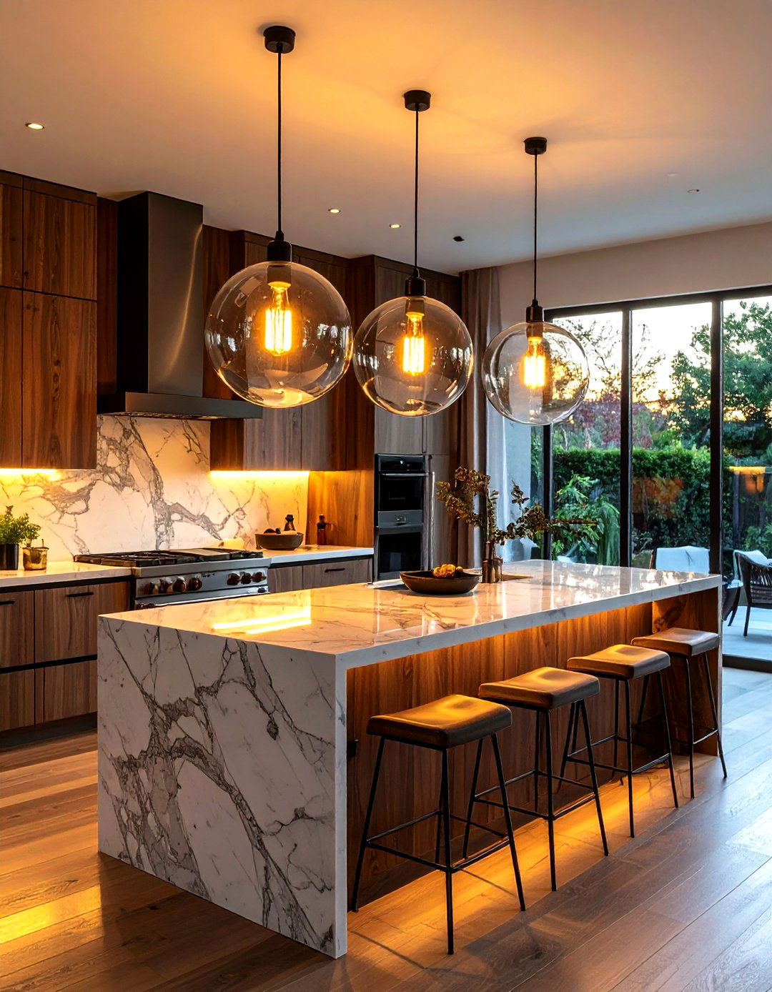 Kitchen Pendant Lights - 30 kitchen entertaining ideas