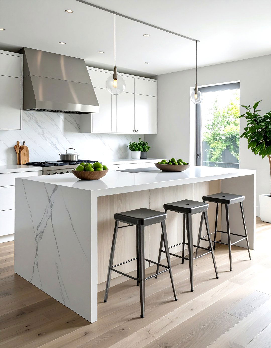 Kitchen Peninsula Bar - 30 kitchen entertaining ideas