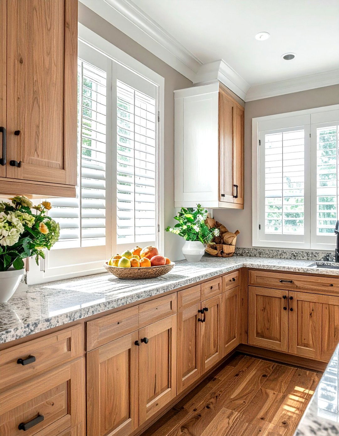 Kitchen Plantation Shutters - 30 kitchen window design ideas