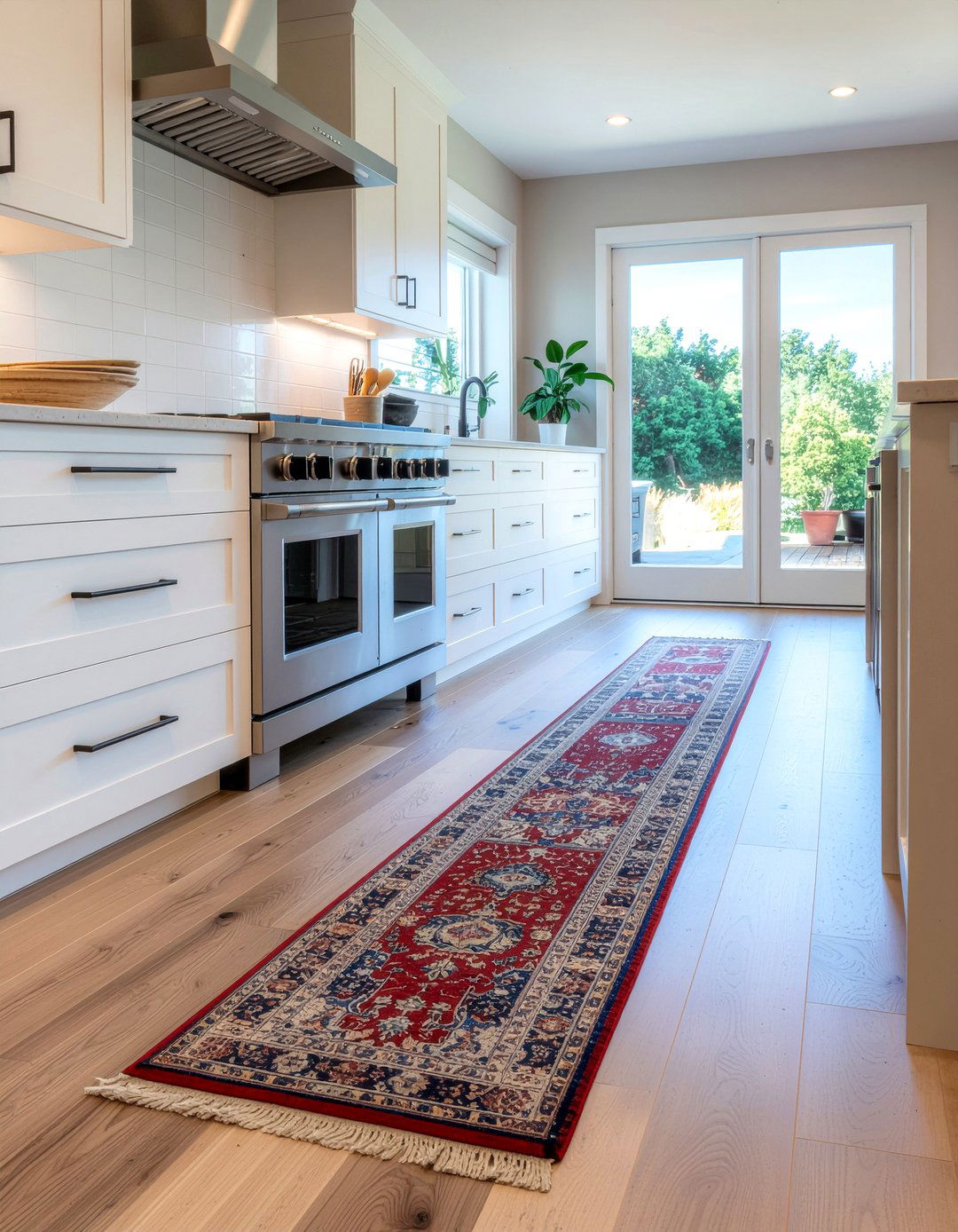 Kitchen Rug Runner - 30 kitchen transformation ideas