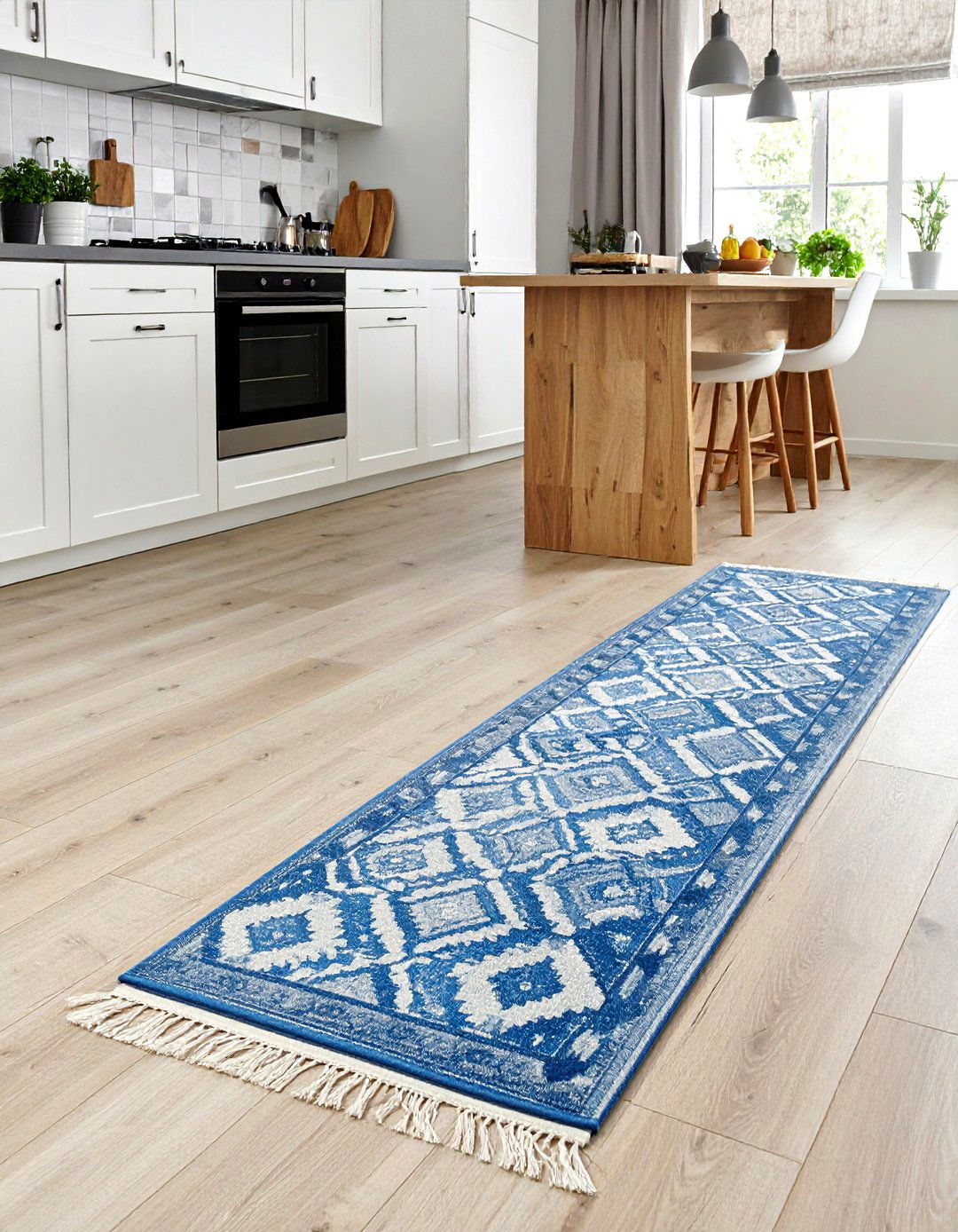 Kitchen Rug Runner - 30 temporary kitchen ideas