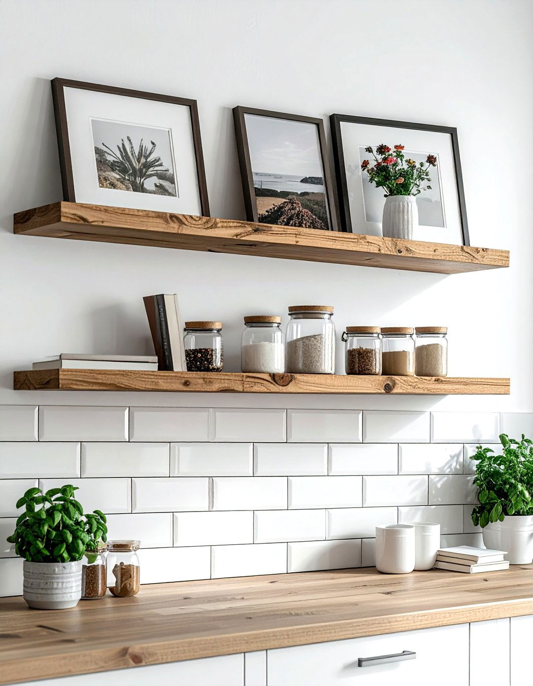 Kitchen Shelf Pictures - 30 photo wall ideas