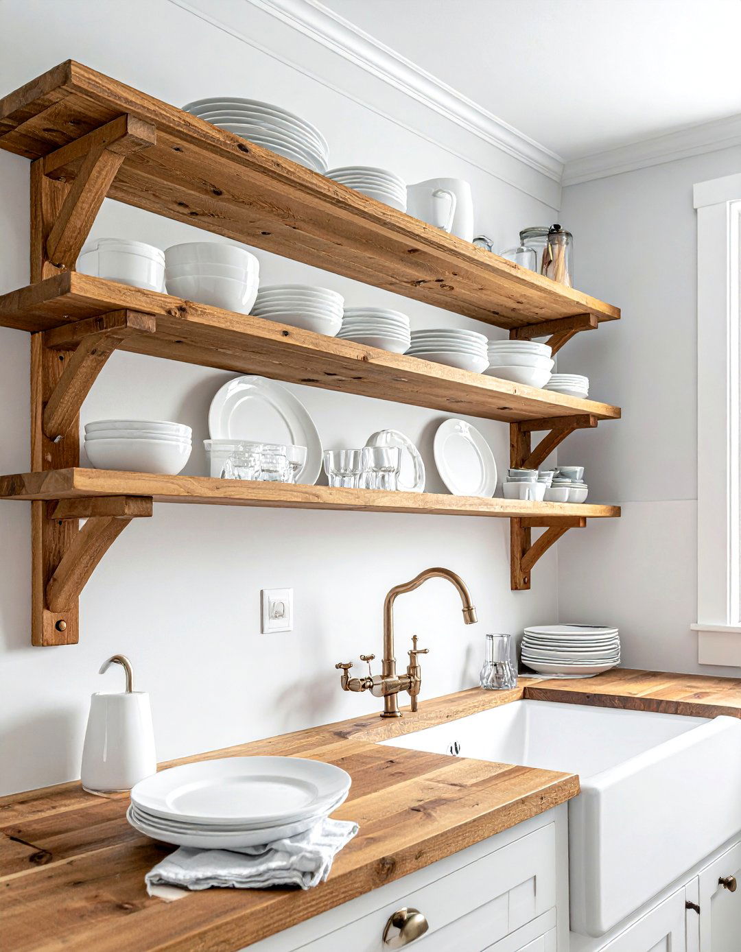 Kitchen Shelving For Dishes - 30 kitchen open shelving ideas