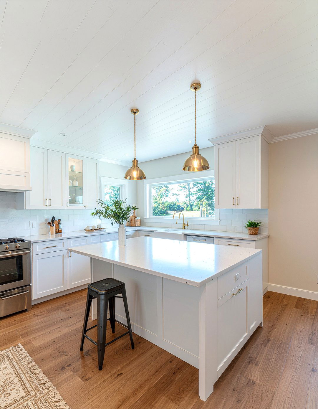 Kitchen Shiplap Ceiling - 30 kitchen wood ceiling ideas