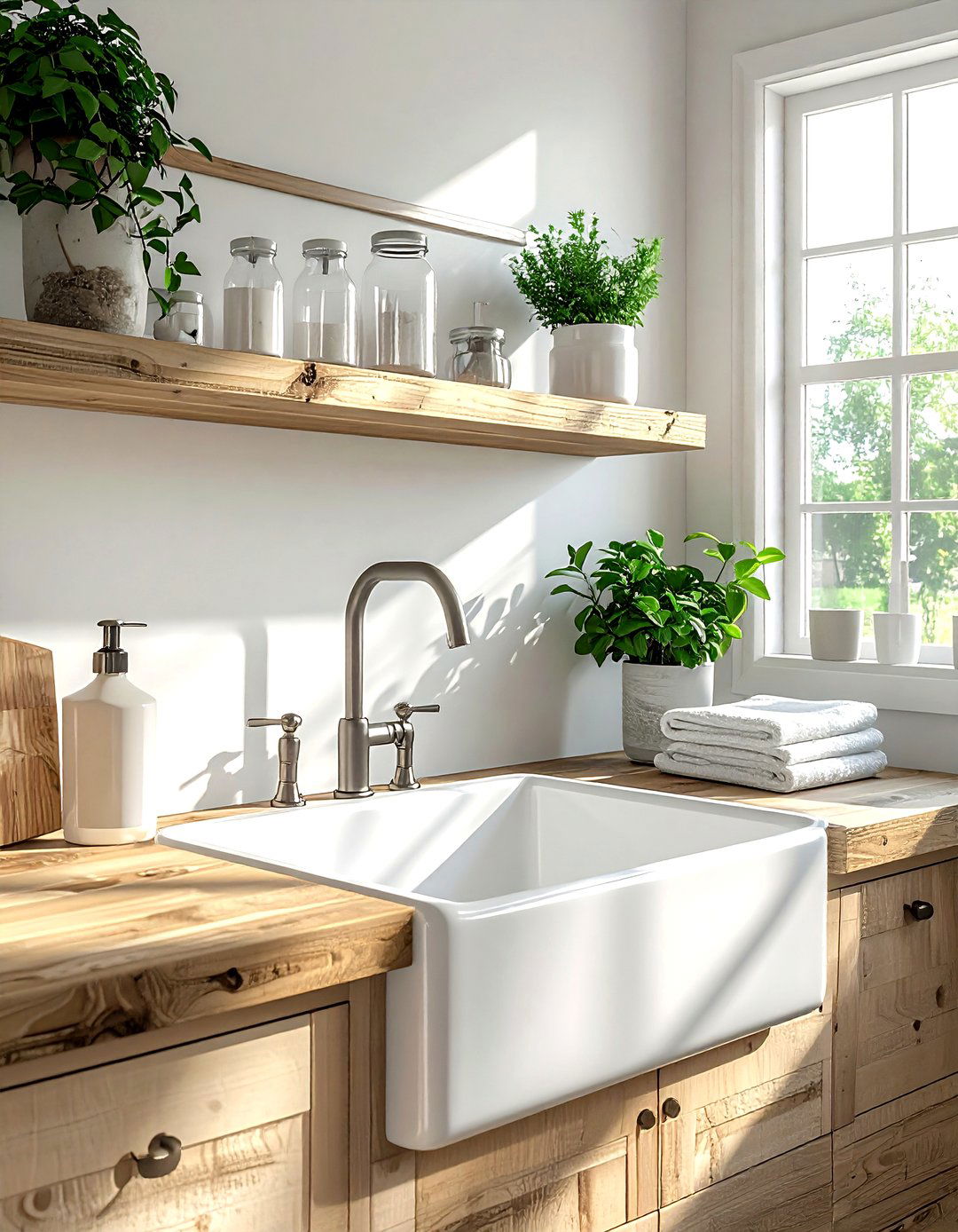 Kitchen Sink Open Shelving - 30 kitchen open shelving ideas