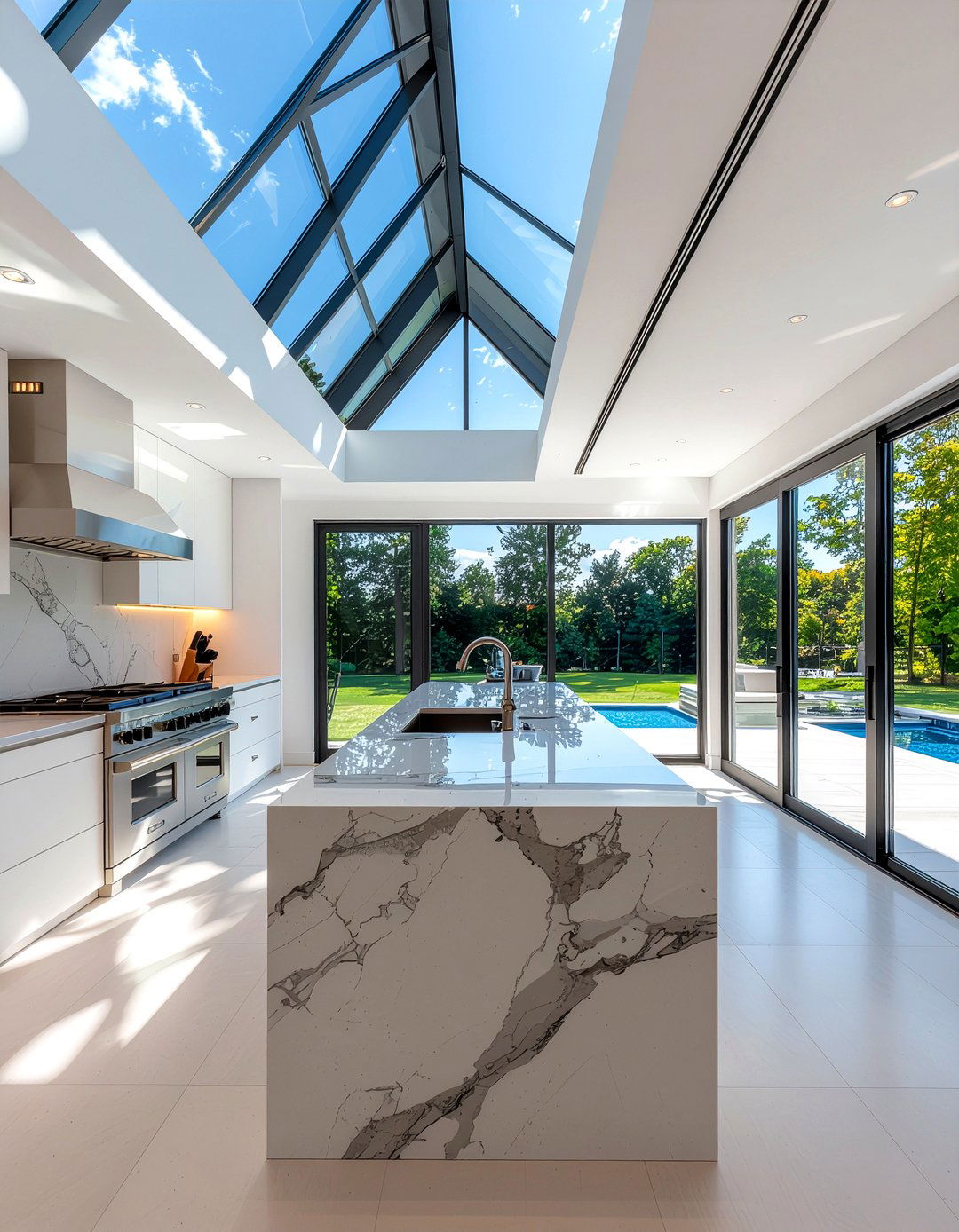 Kitchen Skylight - 30 kitchen architectural detail ideas