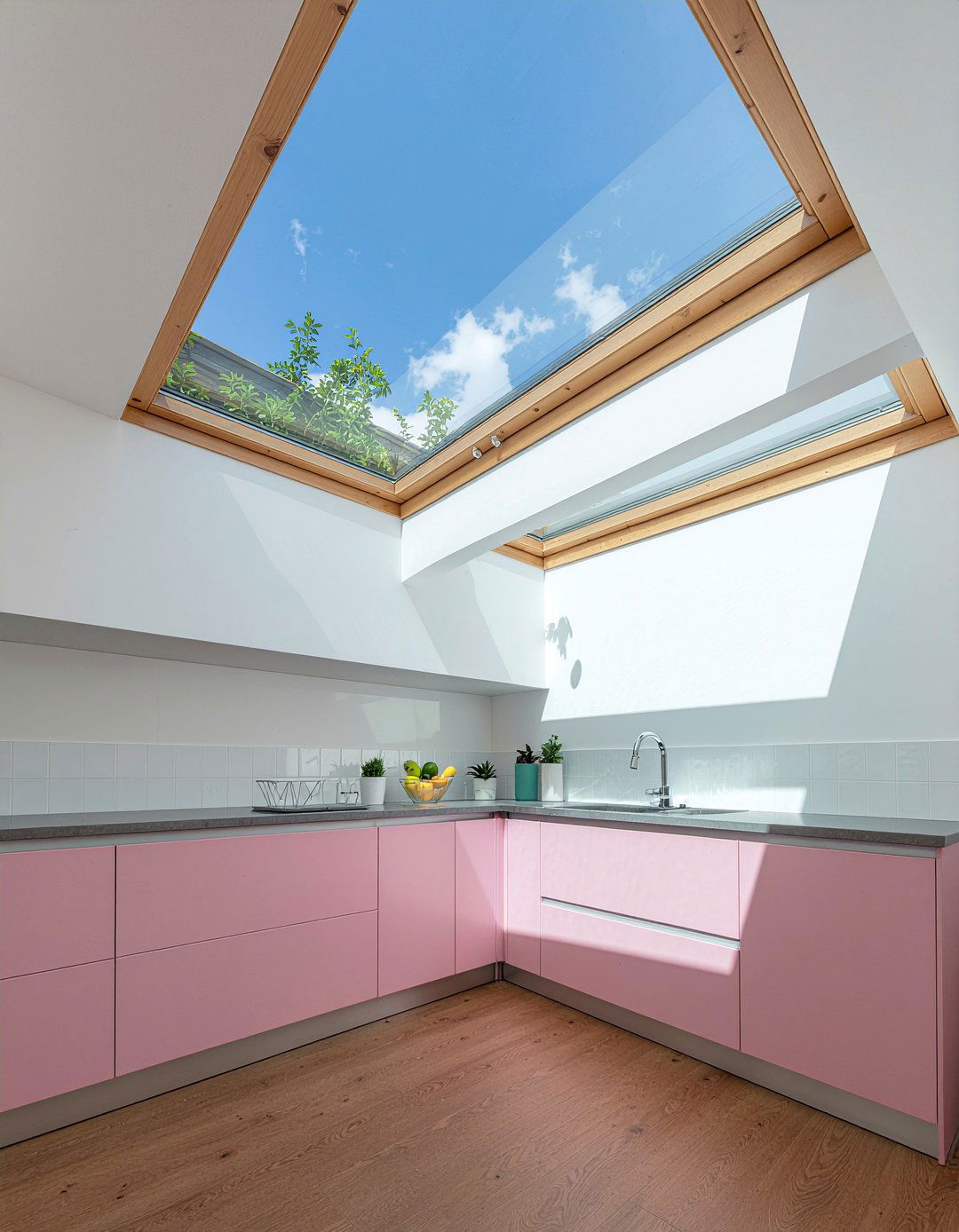 Kitchen Skylight - 30 elegant kitchen ideas