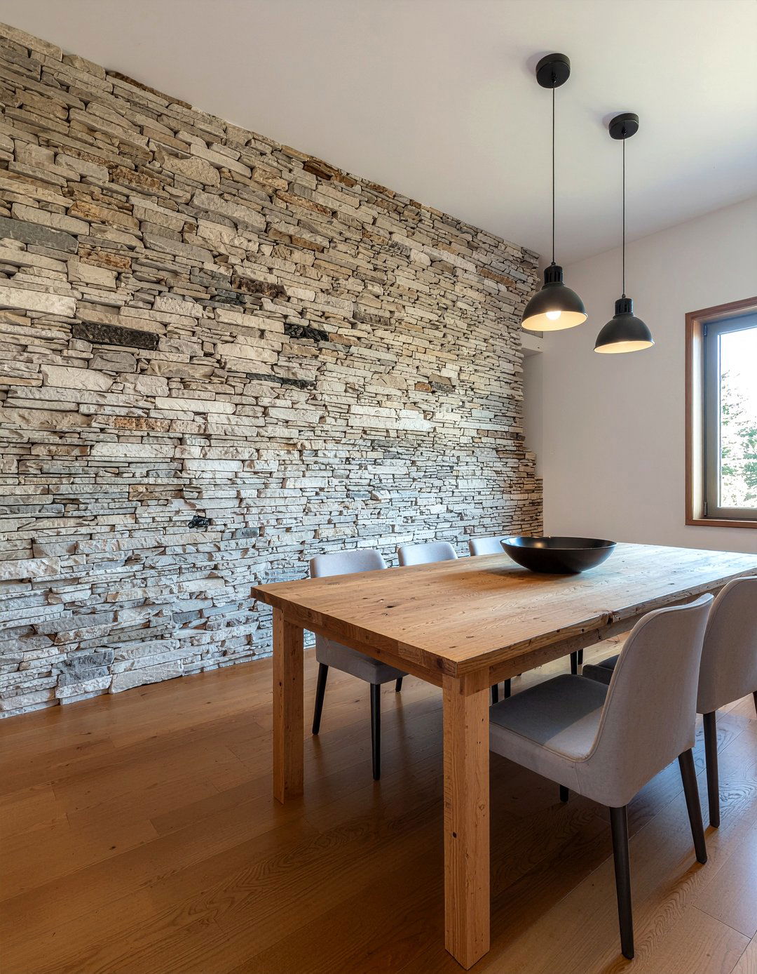 Kitchen Stone Accent Wall - 30 kitchen architectural detail ideas