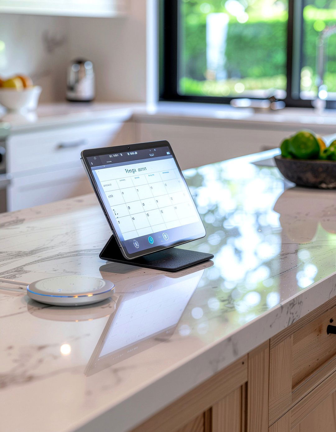 Kitchen Tech Station - 30 kitchen message center ideas