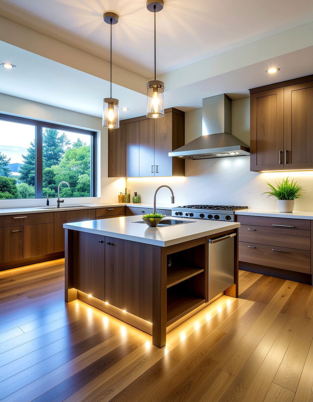 Kitchen Toe Kick Lights - 30 ambient lighting kitchen ideas