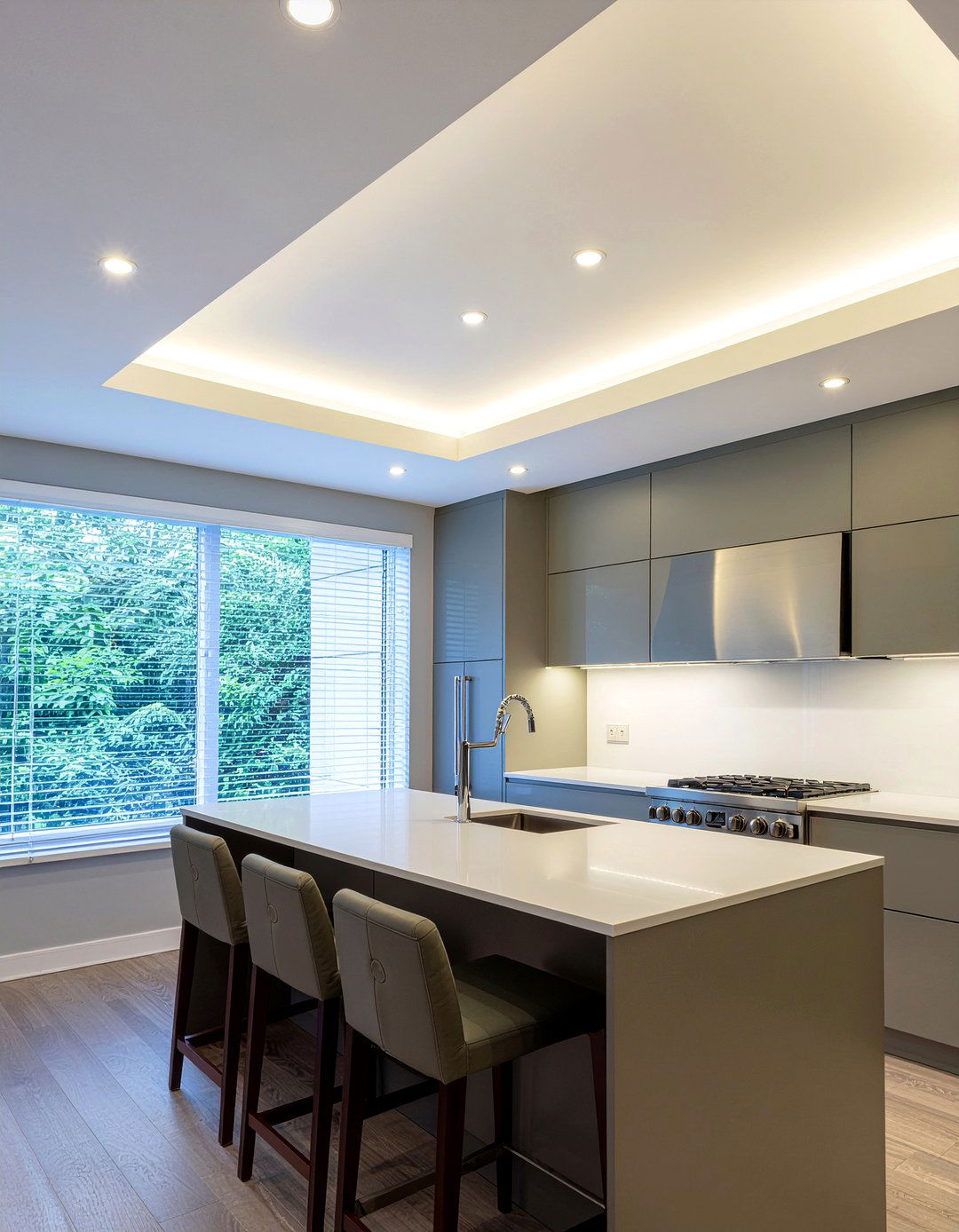 Kitchen Tray Ceiling - 30 kitchen architectural detail ideas