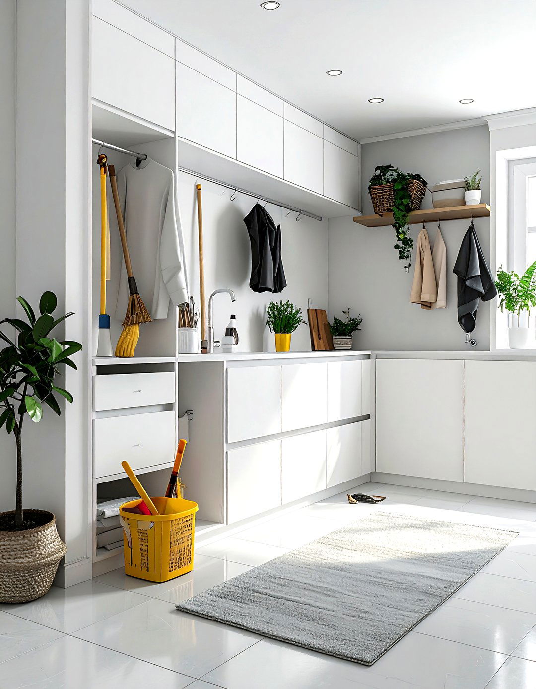 Kitchen Utility Closet - 30 kitchen zone ideas