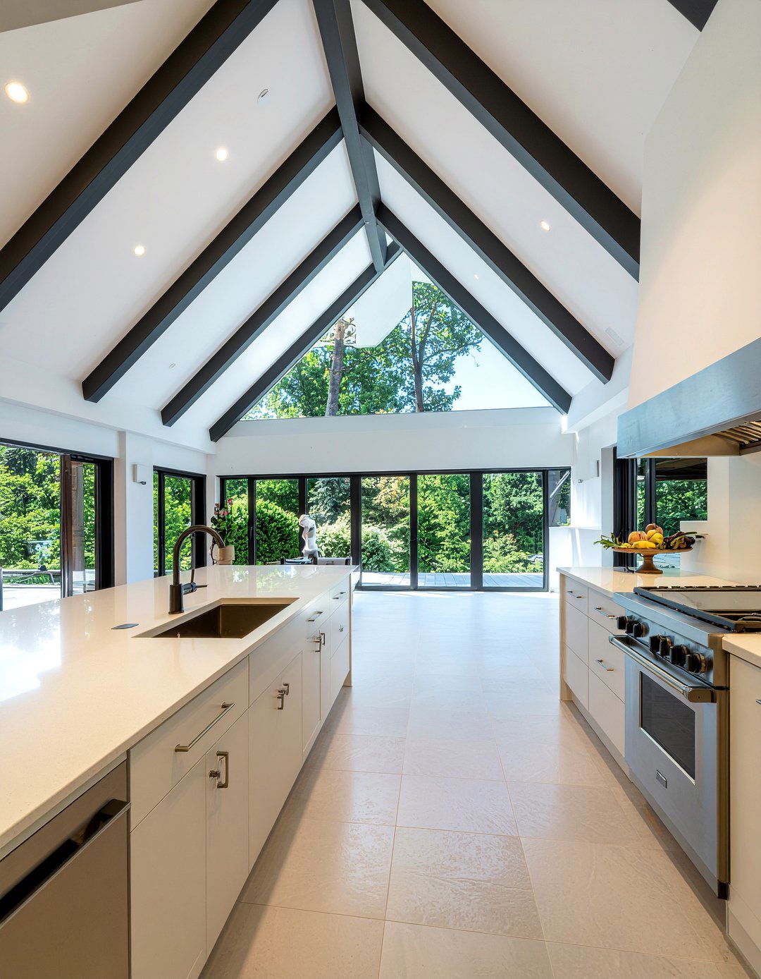 Kitchen Vaulted Ceiling - 30 kitchen architectural detail ideas