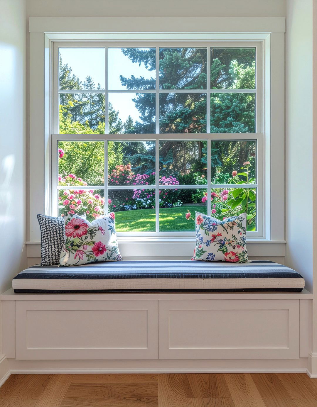 Kitchen Window Seat - 30 English cottage kitchen ideas
